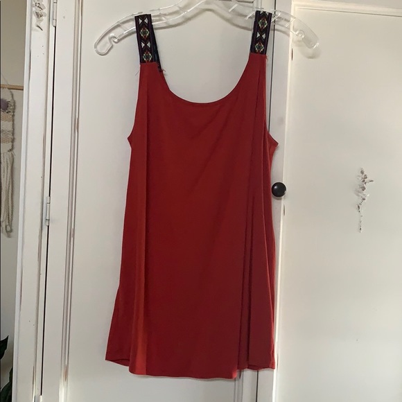 Rust Front Knot Tank Top - Picture 5 of 5